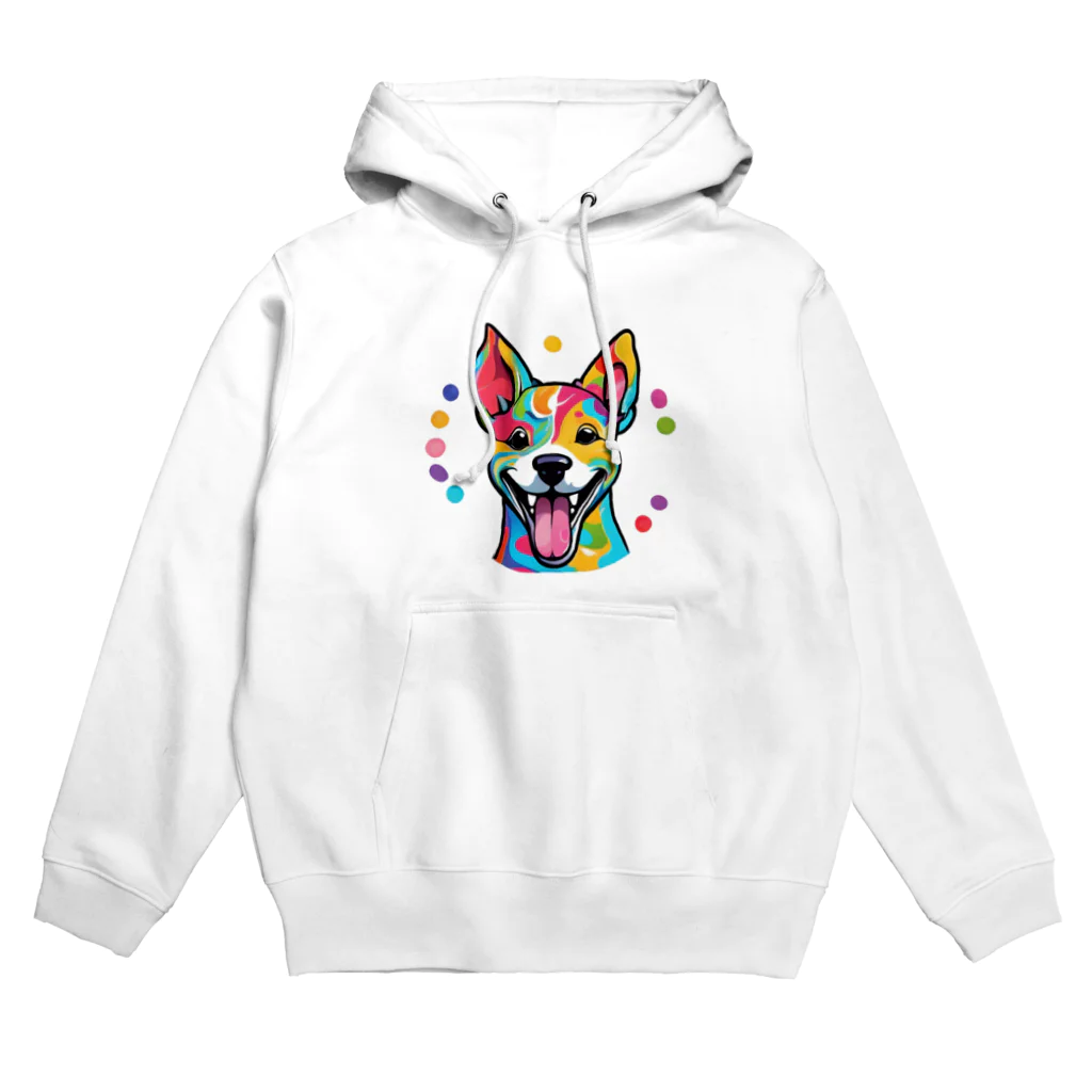 ハッピー・ディライト・ストアの癒しの犬グッズ Hoodie