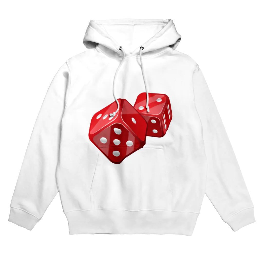 COOL&SIMPLEのRed Dice パーカー