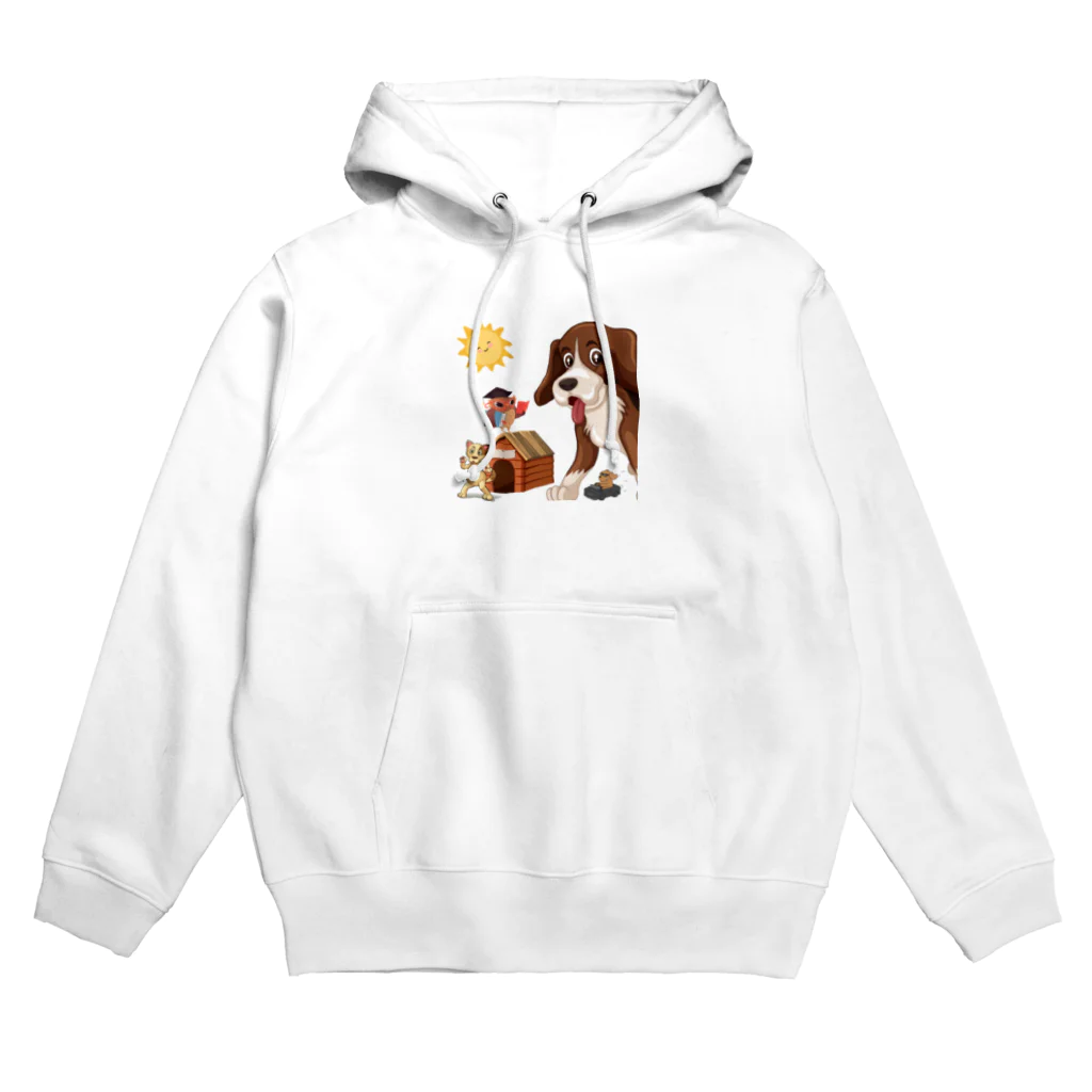 キイロチャンのアニマル学校 Hoodie