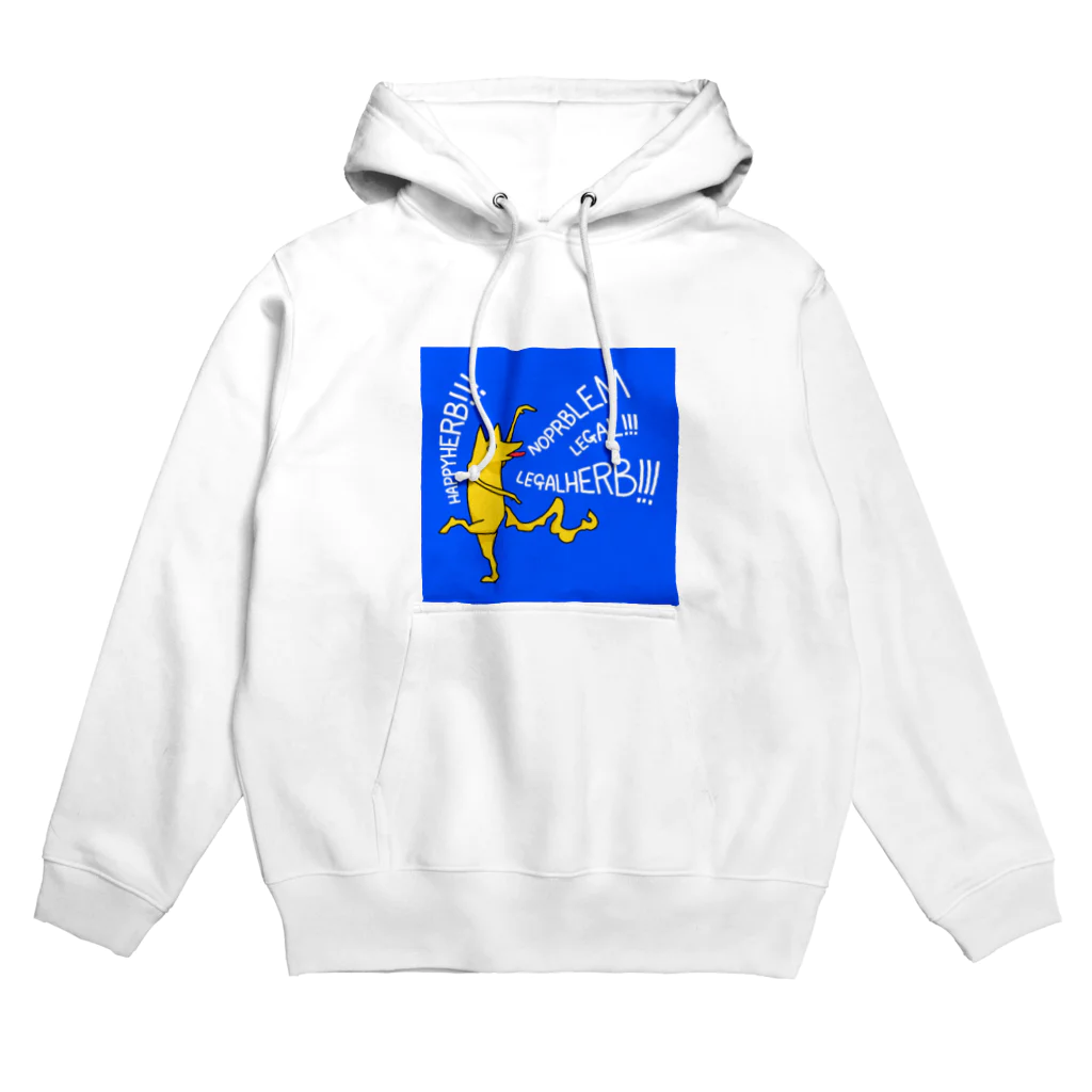 吉崎 ピョロ助のハーブをキメるキモチぃイヌ Hoodie