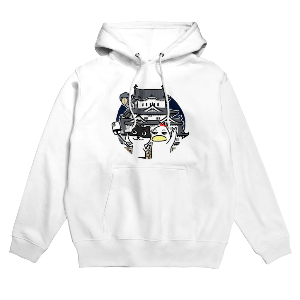 あおなぎch.オンラインショップの兵庫県ご当地 Tシャツ （裏表柄あり） Hoodie