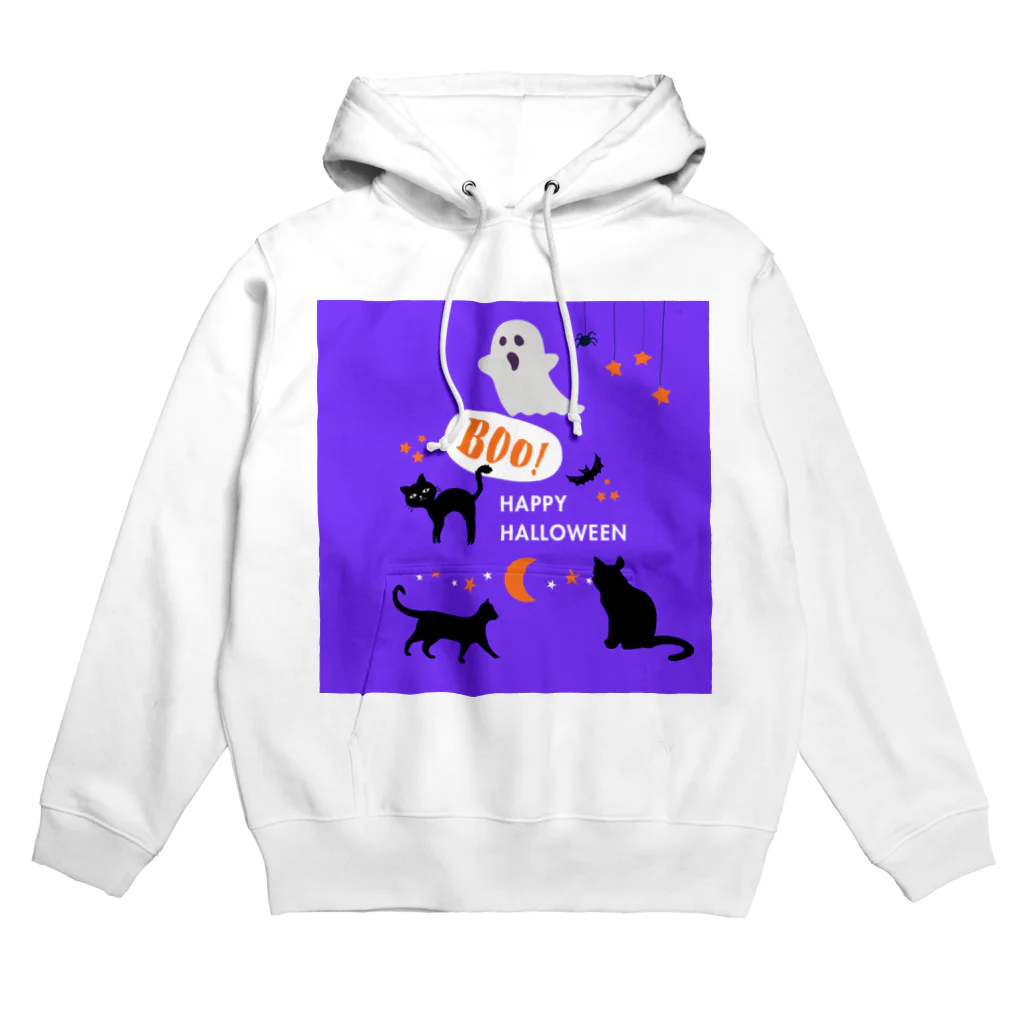 TAIYO 猫好きの猫ハロウィン Hoodie