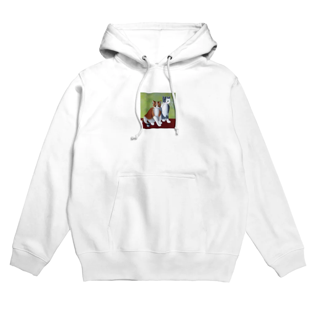 まさのお店の二匹の猫 Hoodie