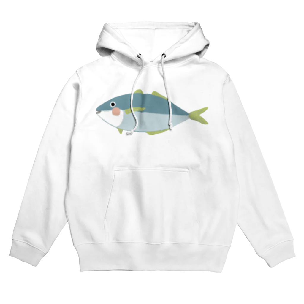 ぬいしろのナカミの大きいお魚くん Hoodie