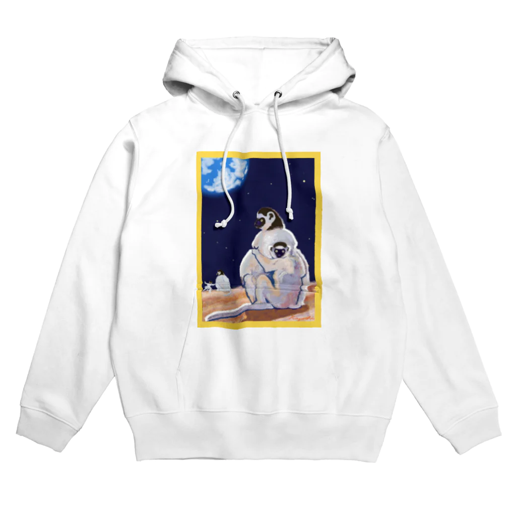 Kasabrankaの惑星を見る猿の親子 Hoodie