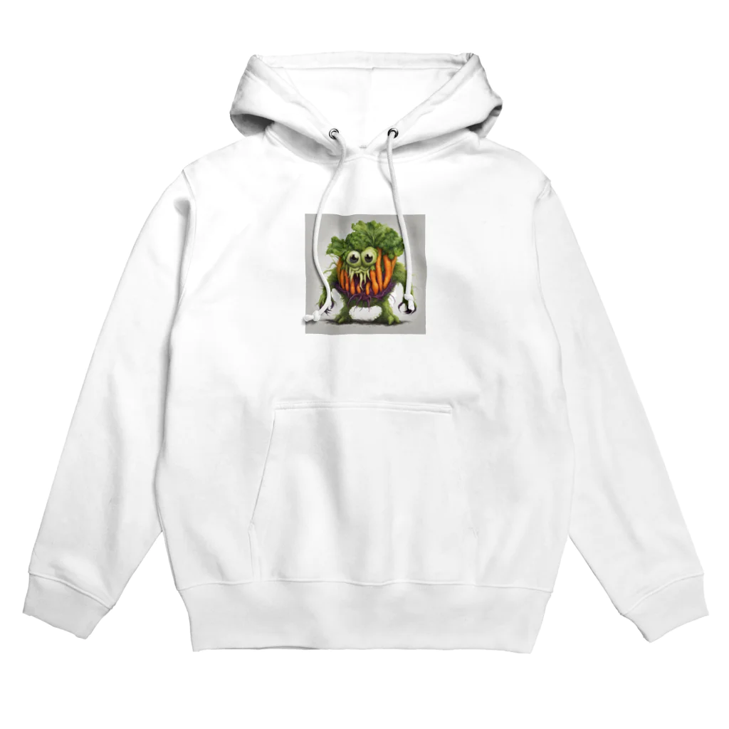 yasu_zatoの野菜の怪物 Hoodie