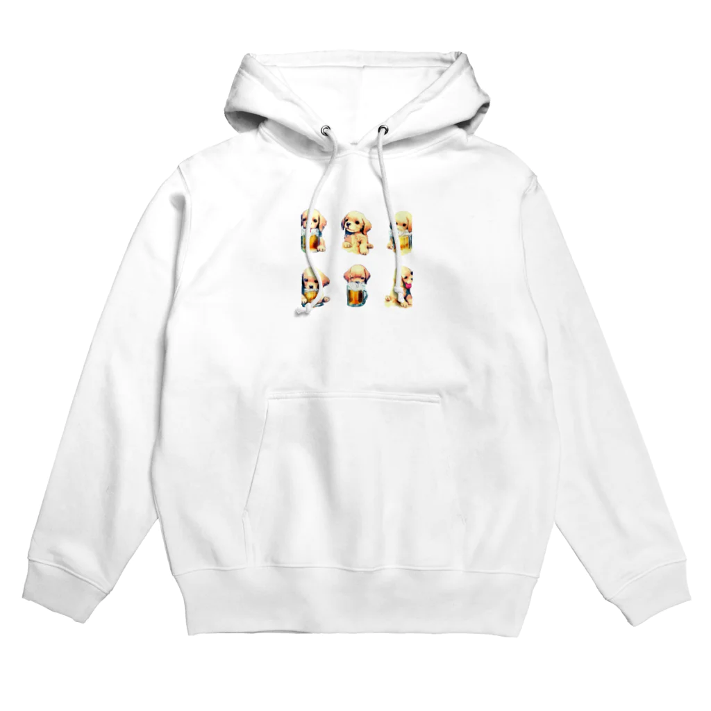 ✴︎Tiara shop✴︎のビール好きの犬 Hoodie