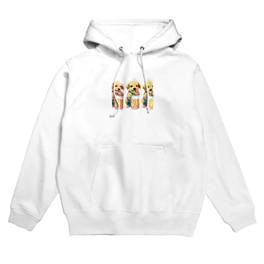 ✴︎Tiara shop✴︎のビール好きの犬 Hoodie