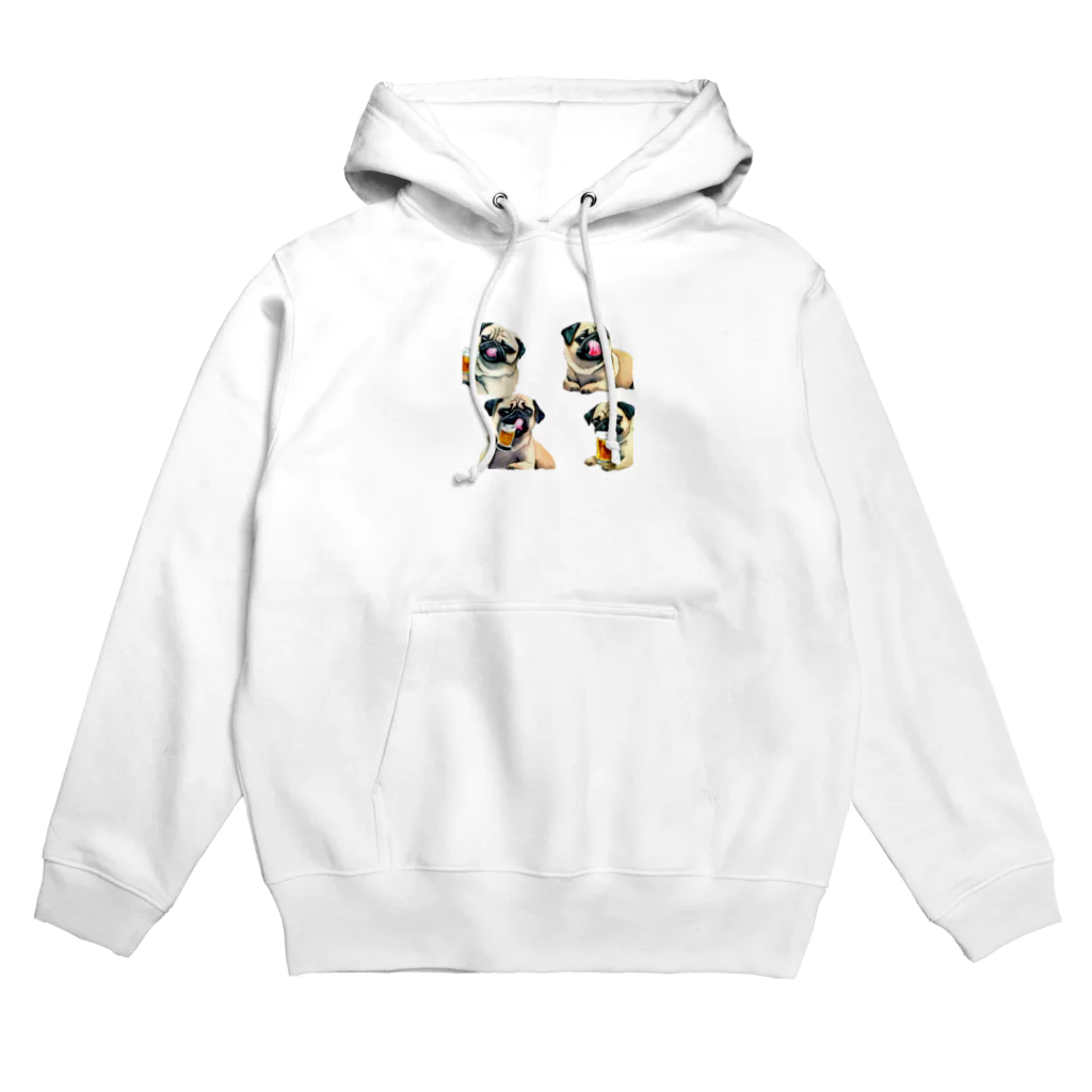 ✴︎Tiara shop✴︎のビール好きの犬 Hoodie