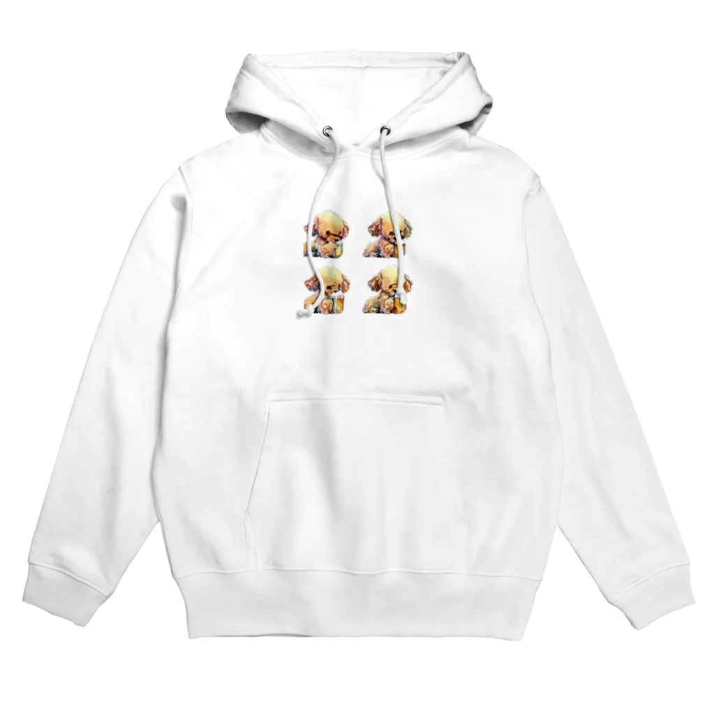 ✴︎Tiara shop✴︎のビール好きの犬 Hoodie