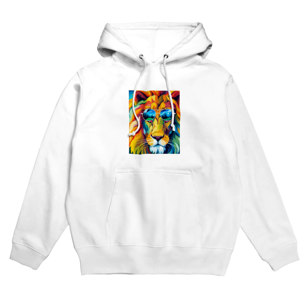 りくかいくう動物園のワイルドライオン Hoodie