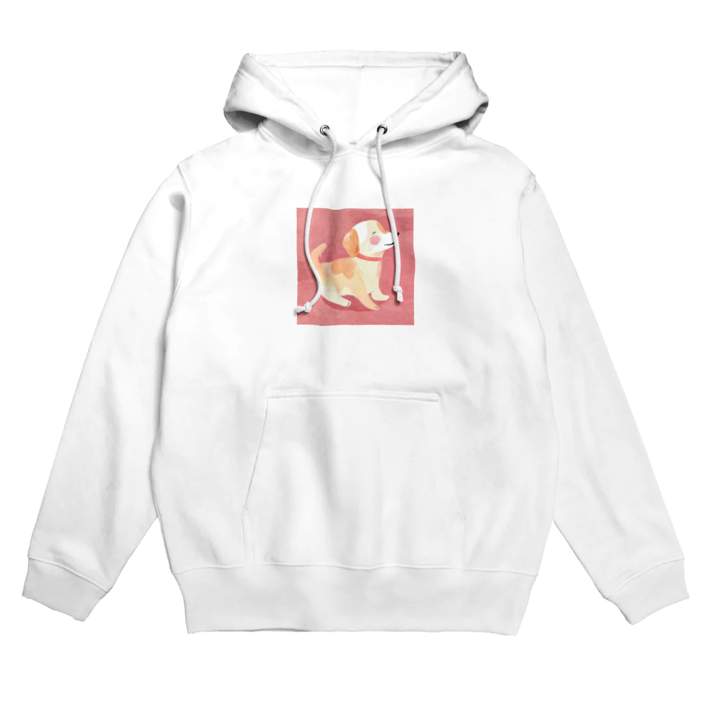 高校生物販の可愛い犬のグッズ Hoodie