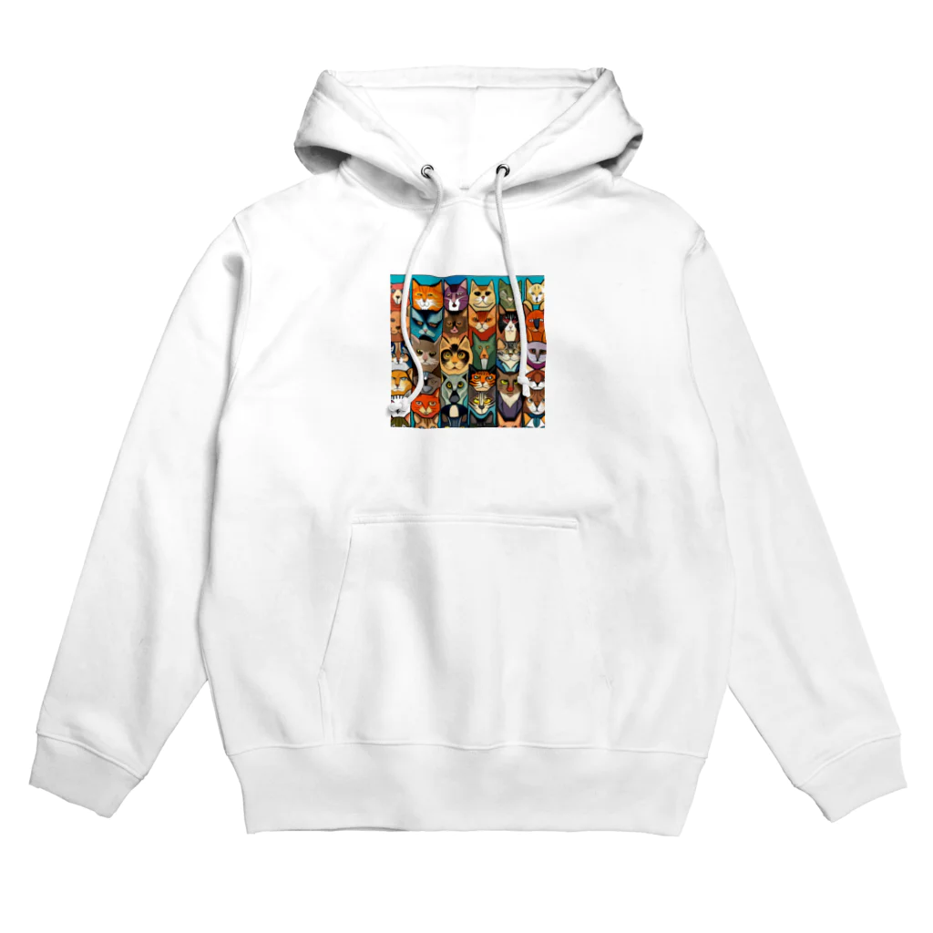 おざわの猫大集合 Hoodie