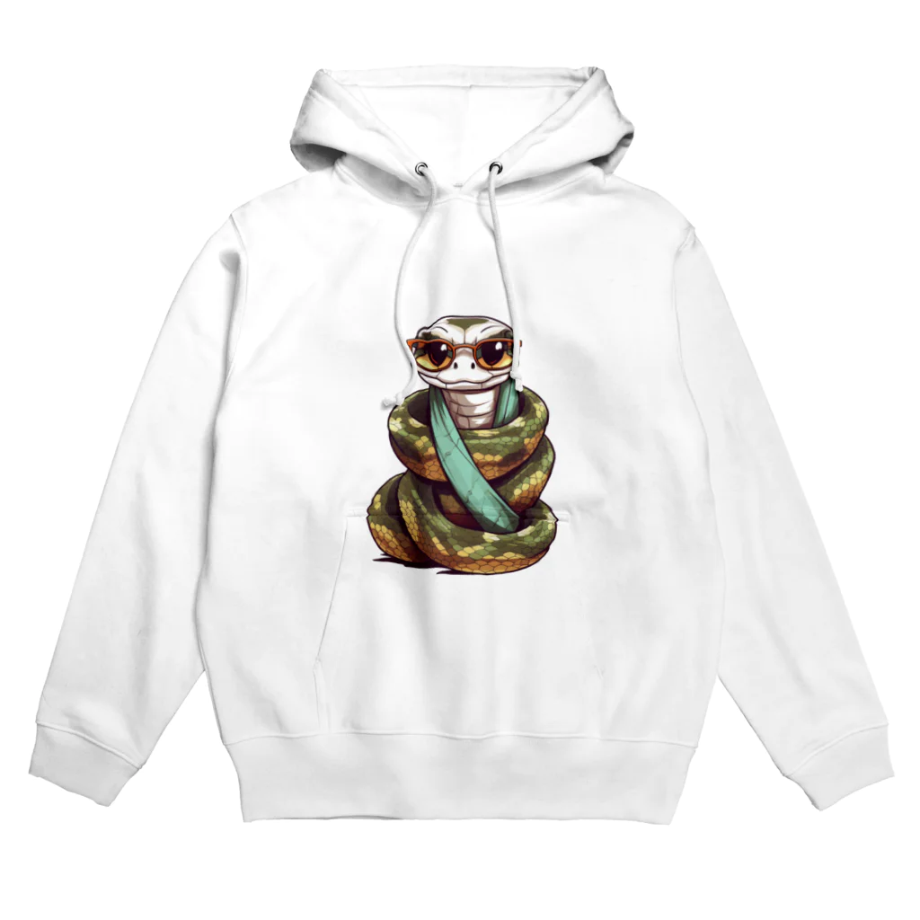 Vasetti_pressのカッコイイパイソン Hoodie