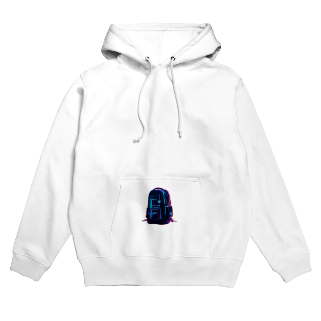 LotusLeafLoomのネオンカラーバックパック Hoodie