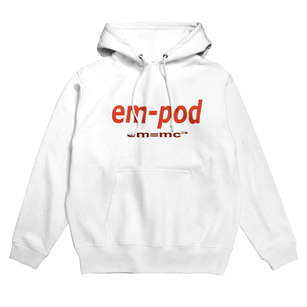 em-pod official Storeのem-pod オリジナル　グッズ パーカー