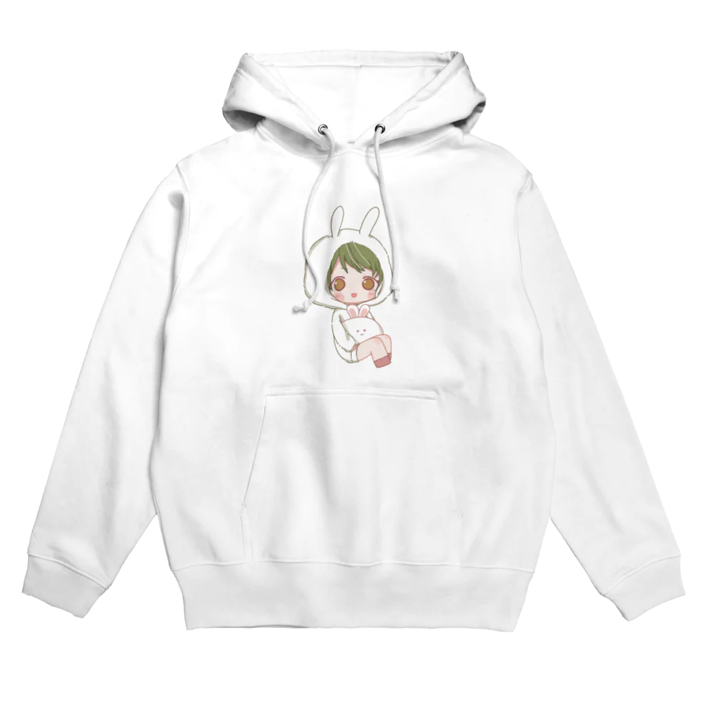 moy024のうさうさもい Hoodie