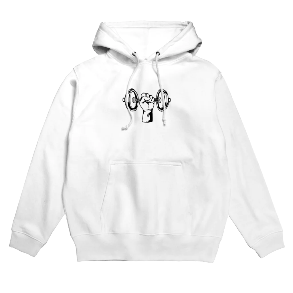 caoの店の筋トレ中 Hoodie