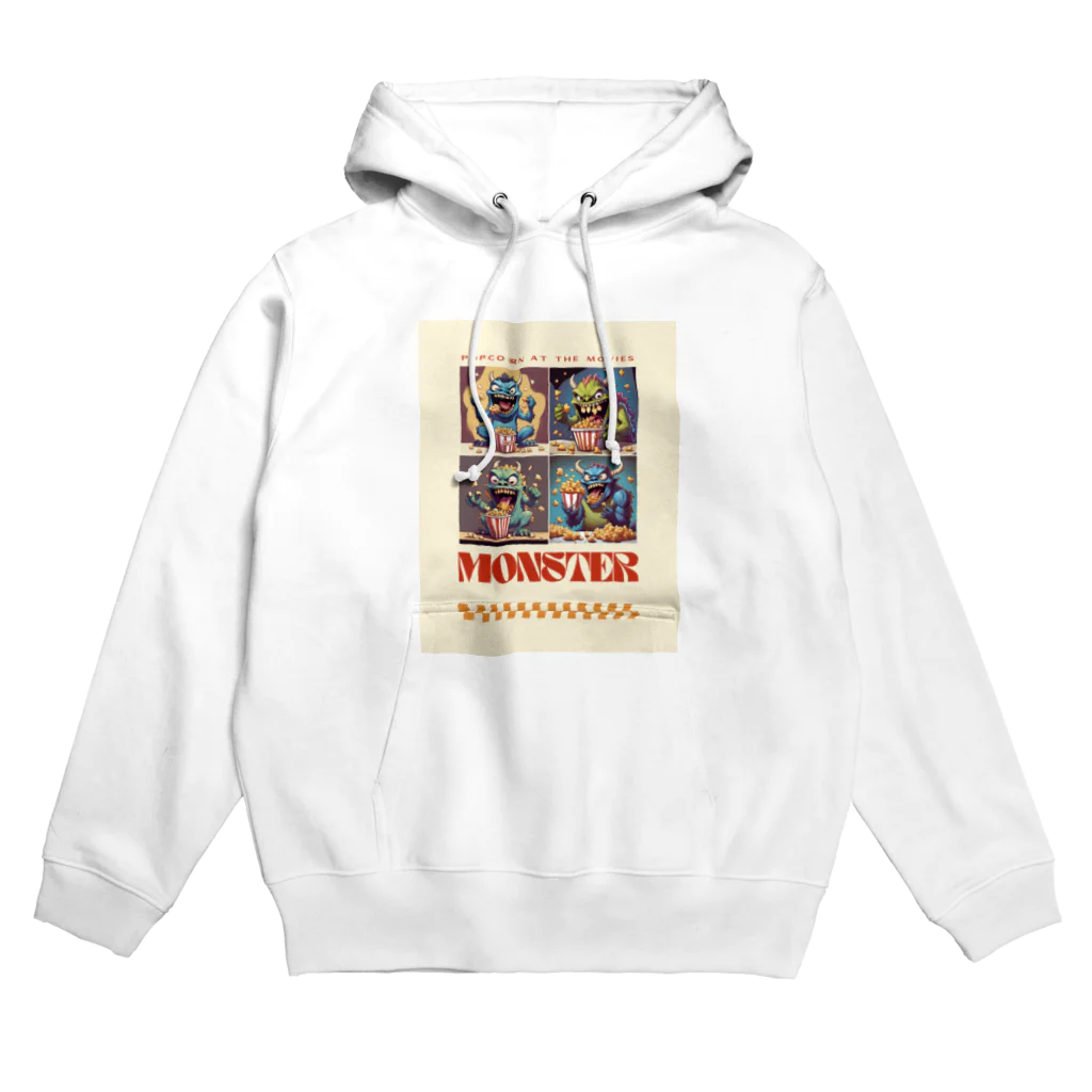 AI_kotohaのポップコーンモンスター Hoodie