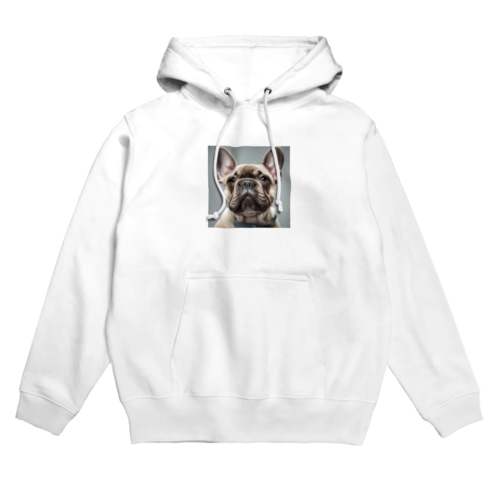 smile_happyのfrench bulldog Hoodie