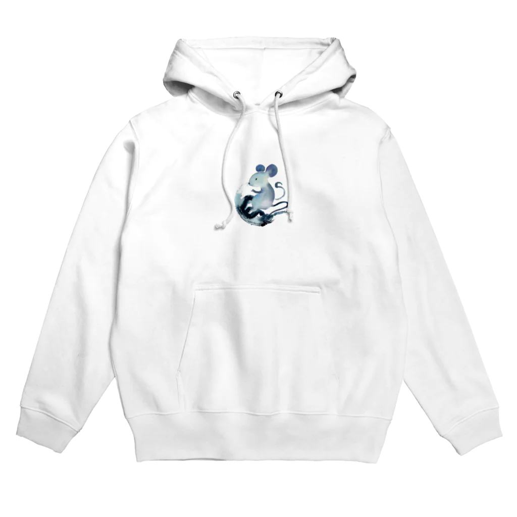 シリーズ＆シリーズの水墨画シリーズ　鼠 Hoodie