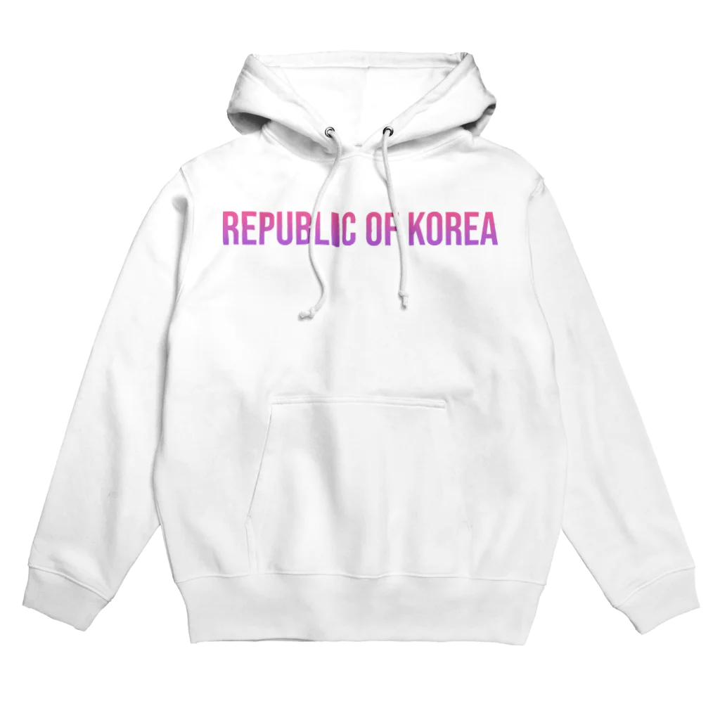 ON NOtEの韓国 ロゴピンク Hoodie