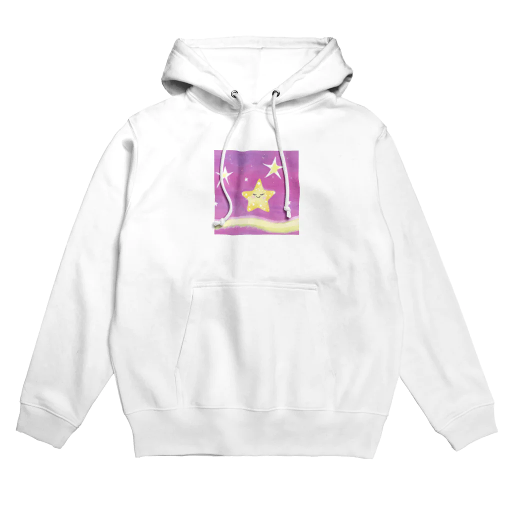 オハナショップの幸せを与えるキラキラ星 Hoodie