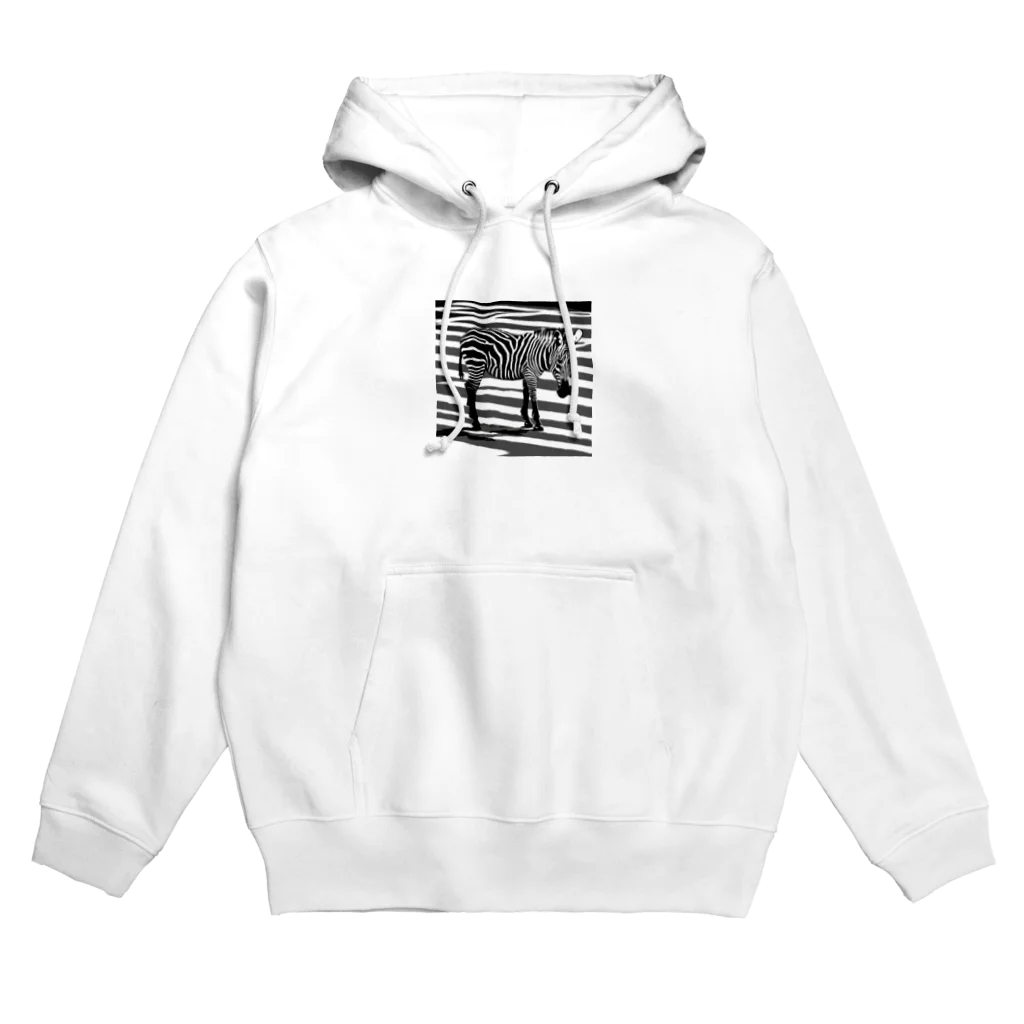 ちょうめんのはじっこのシマウマ横断歩道 Hoodie