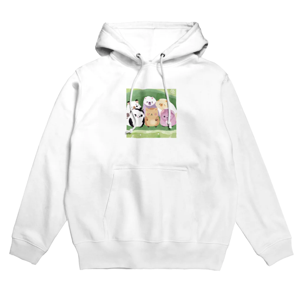 hideyan45の愛くるしいアニマルズ Hoodie