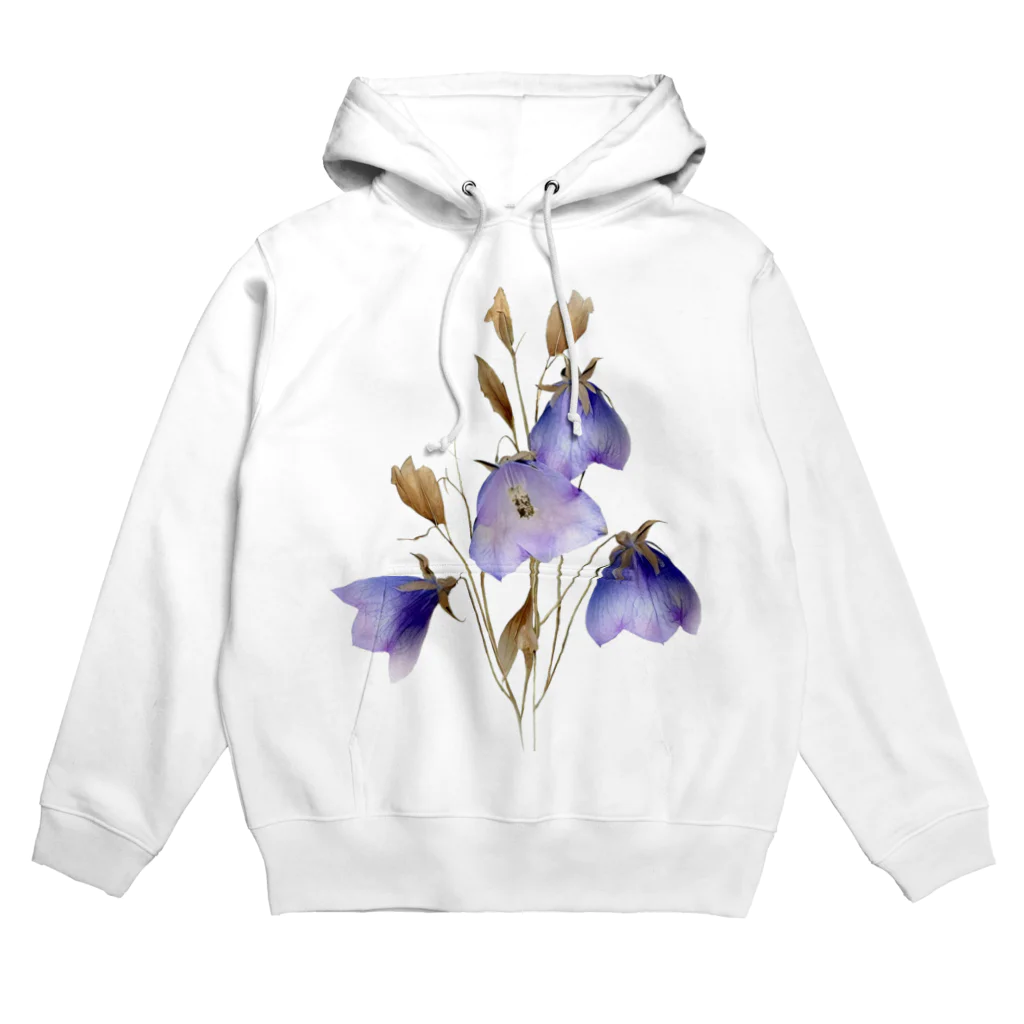 Atelier Petrichor Forestのキキョウ Chinese bellflower Hoodie