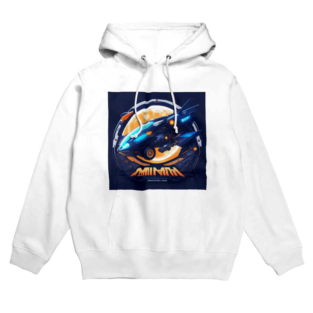 Lock-onの未来の乗り物　04 Hoodie