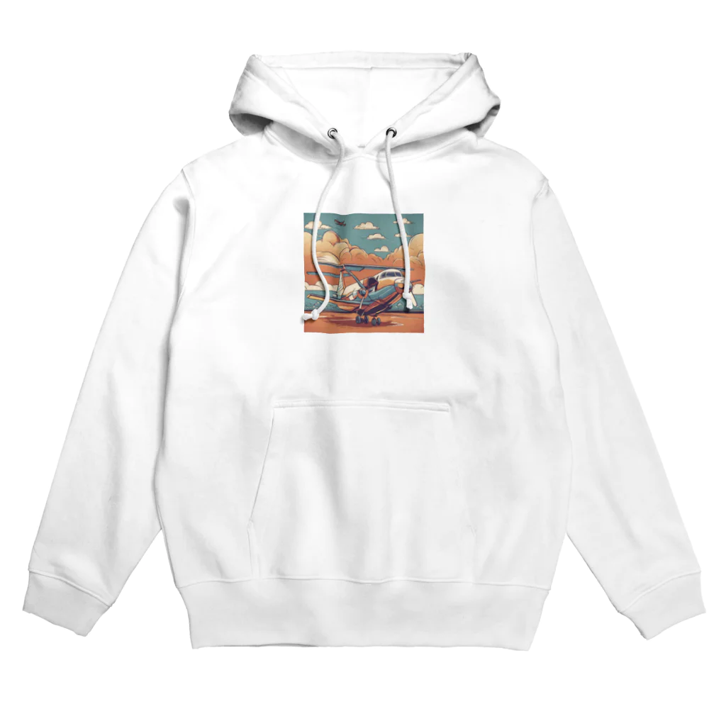 Tieck_ashの思い出の飛行機 Hoodie