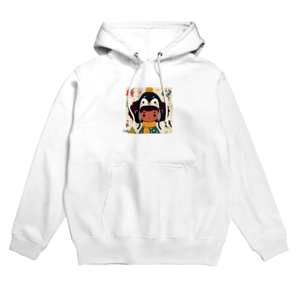 Lock-onのペンギン娘　10 Hoodie