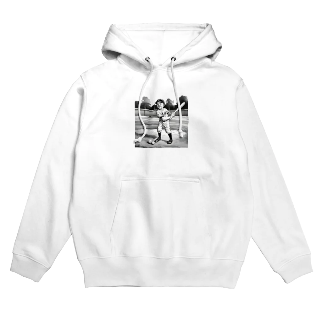 モリスのベースボールボーイ Hoodie