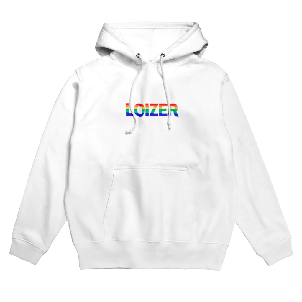 LOIZER shopのLOIZER Rainbow logo Hoodie