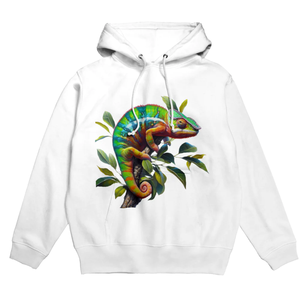 miraikunの七色カメレオン Hoodie