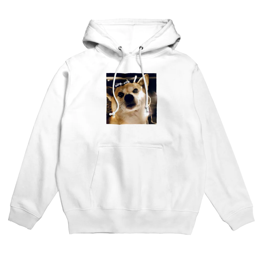 Sola-World の柴犬空　bling-bling Hoodie