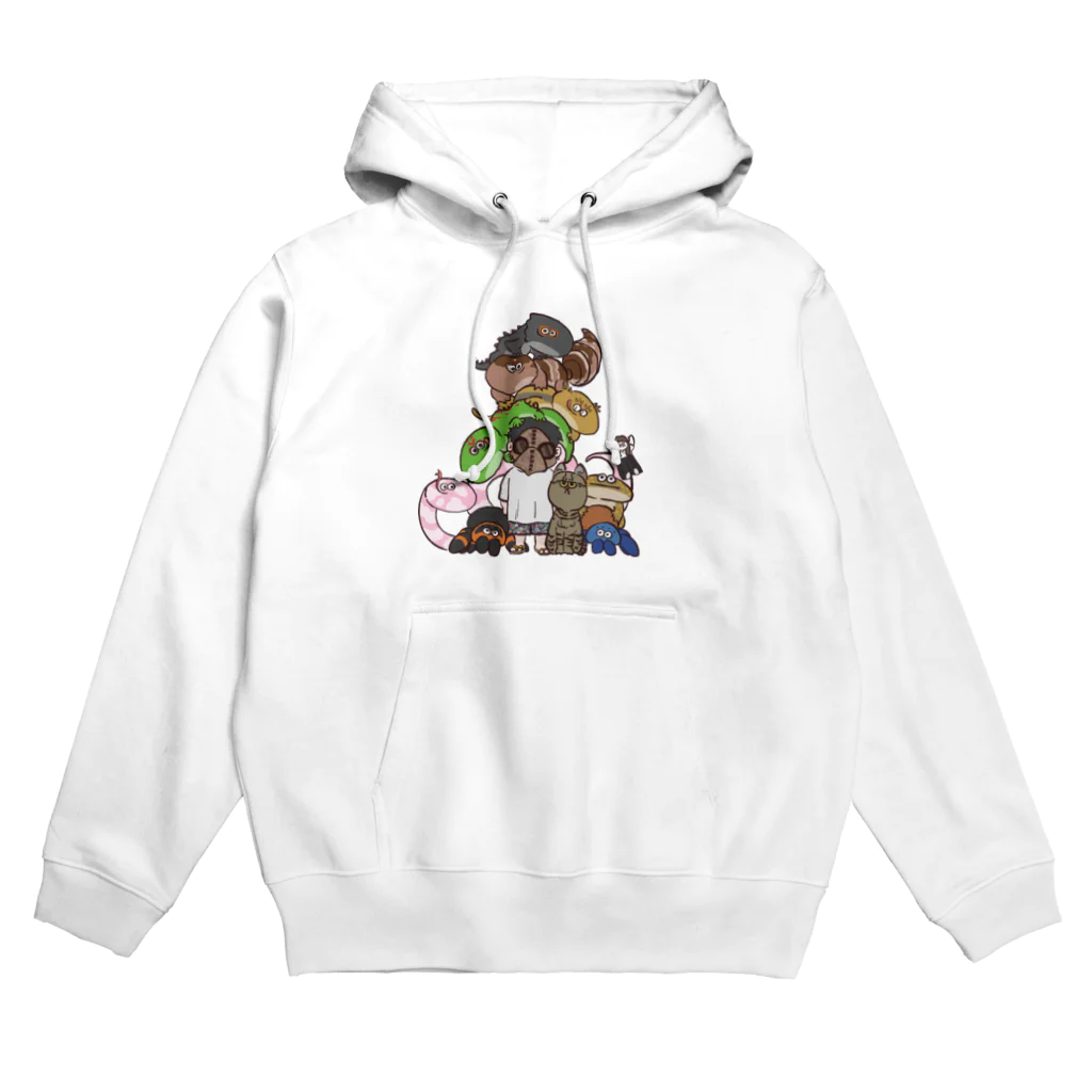 井上アフターバーナーの自分でファンアート Hoodie