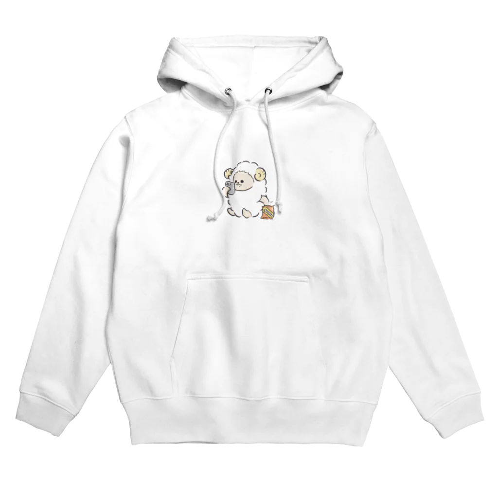 Kei`s animal shop.のポテチひつじさん Hoodie