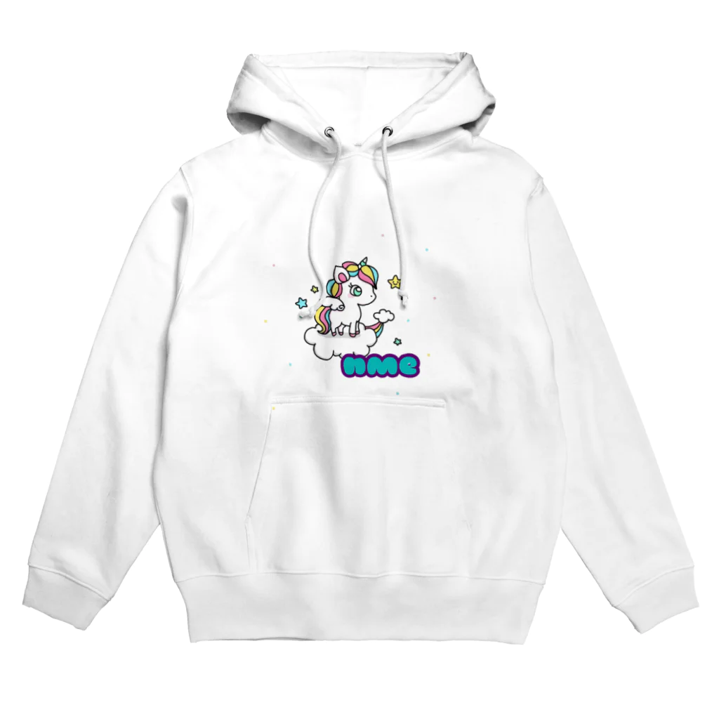 なななのおみせ。のイラストユニコーンninamyoneグッズ Hoodie