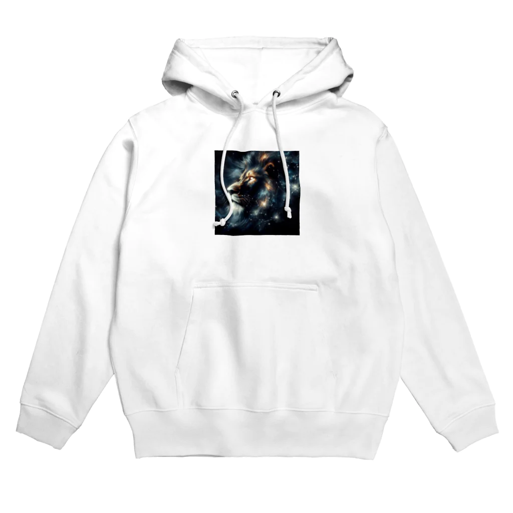 shop_cosmoの星屑のライオン Hoodie