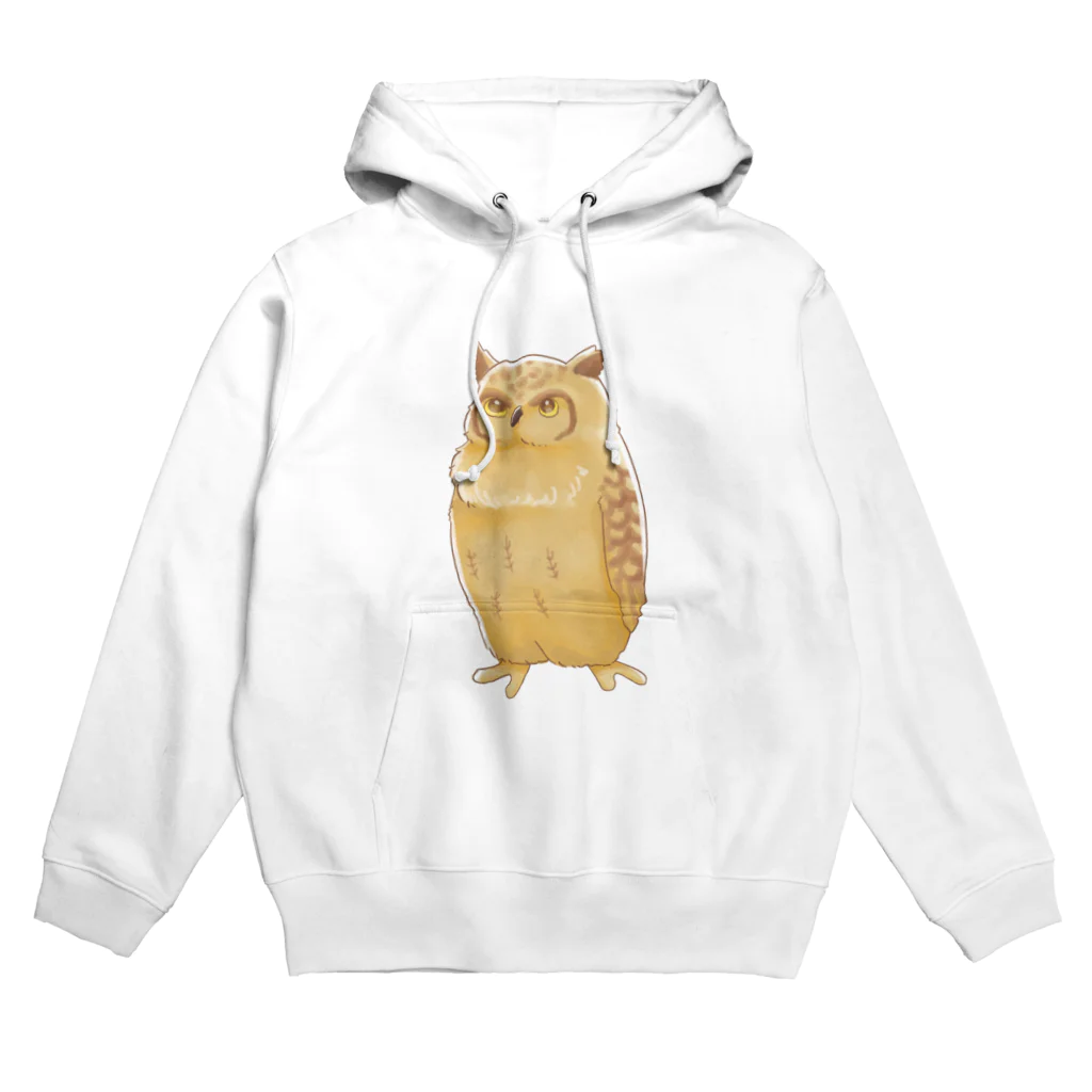 りこりすのmarumofuミミズク Hoodie