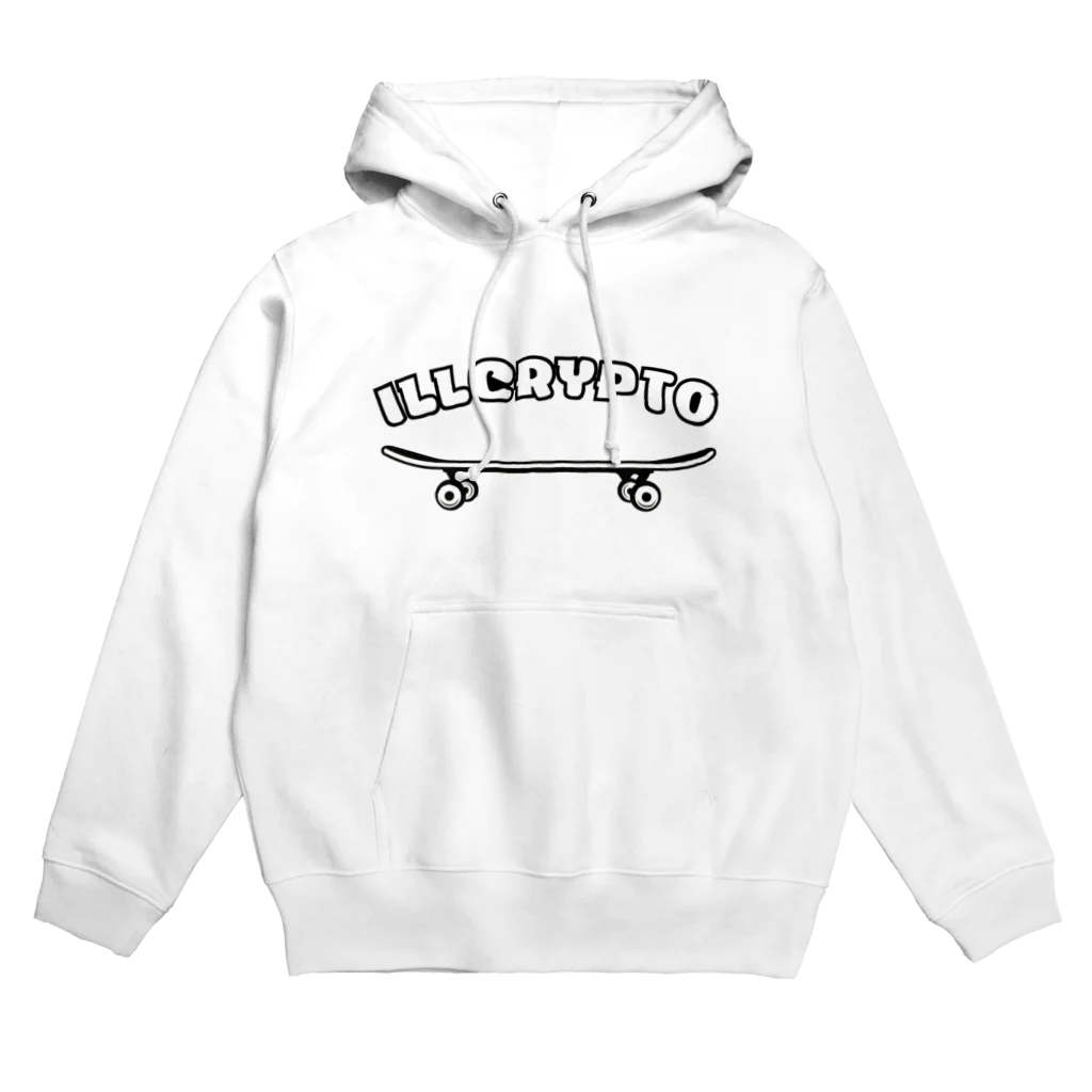 ずぼおじweb3.0ニュースのILL CRYPTO SK8 Hoodie