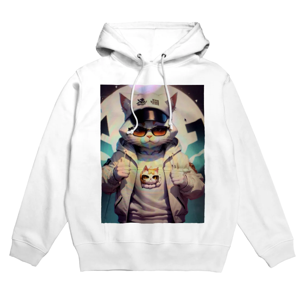 mamichin1122のドラ猫ギャング Hoodie