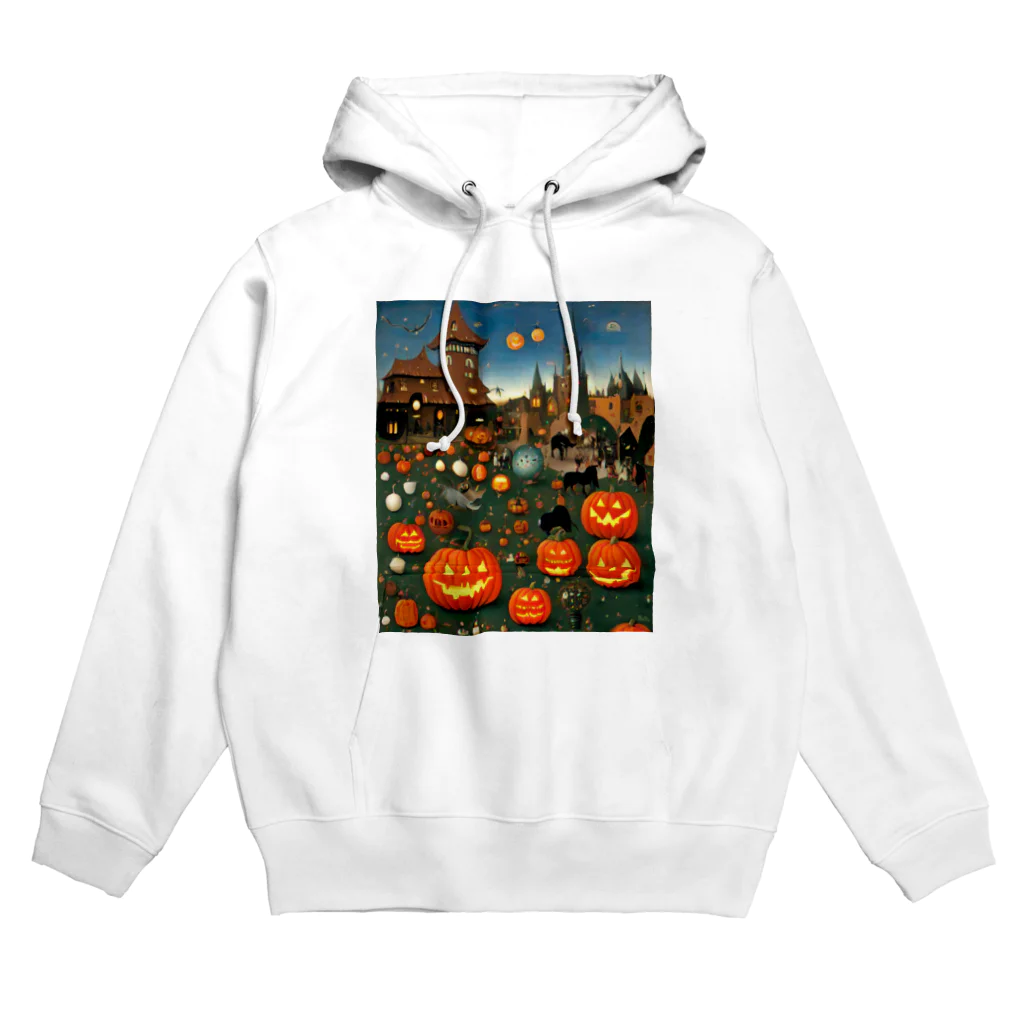 waffle2000のハロウィン風景 Hoodie