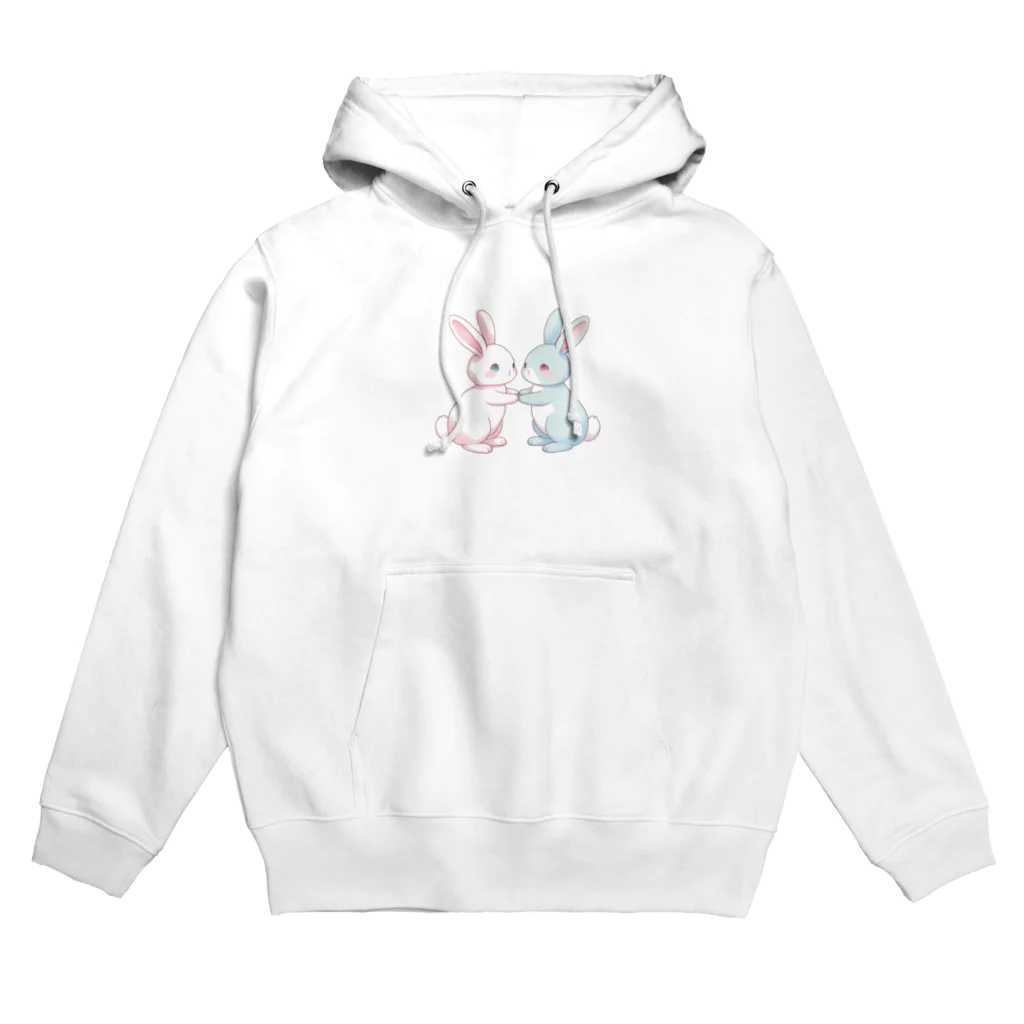 ゆるふわショップのゆるふわうさぎ Hoodie