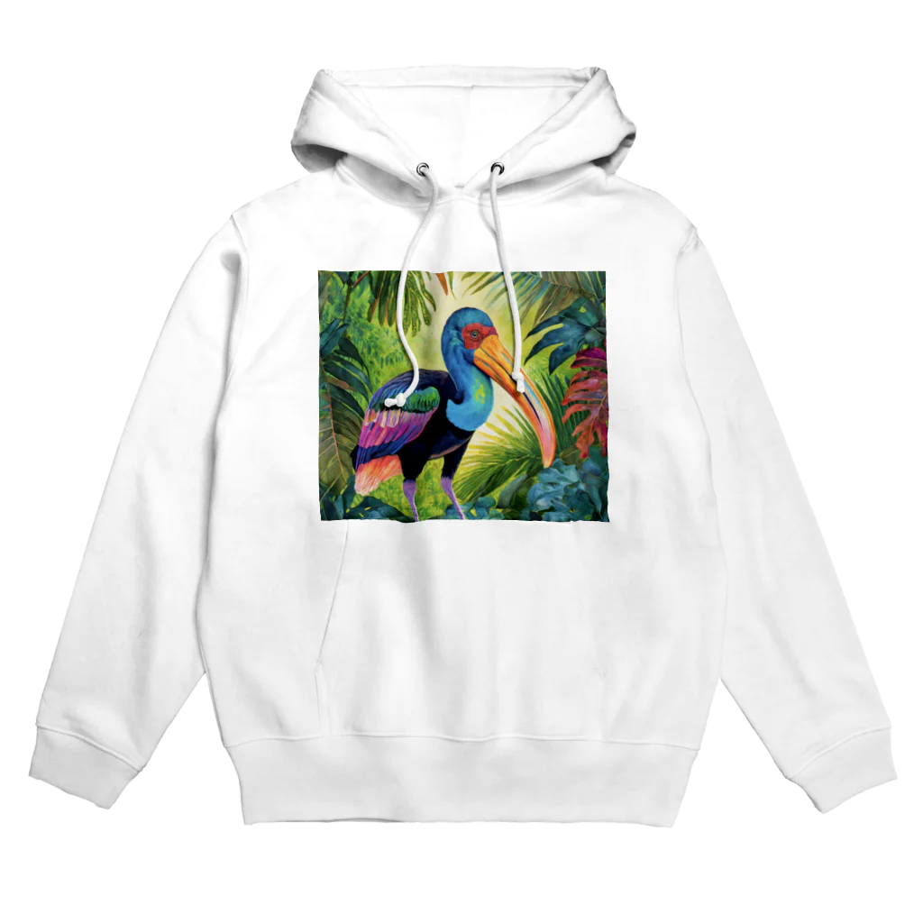 アップルテディBBSのジャングルハシビロコウ Hoodie