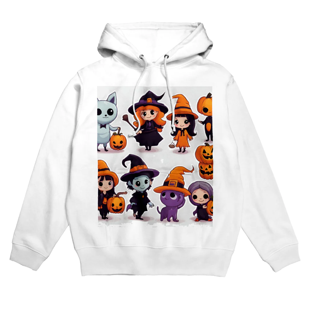 ワンダーワールド・ワンストップのたくさんのかわいいハローウィーンキャラクター② Hoodie