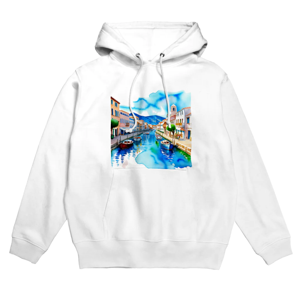 ようこそ　taitaitaro shop へのギリシャの街並み Hoodie