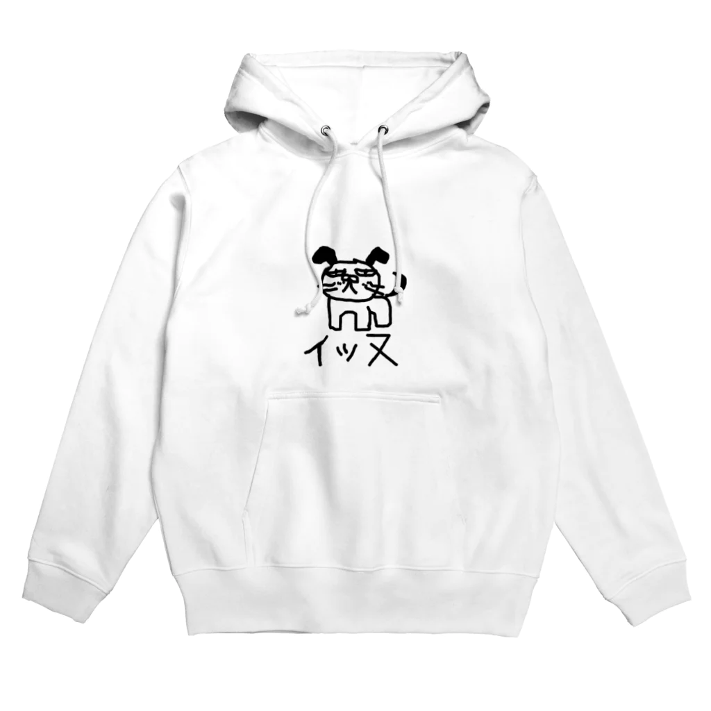 サオリショップのイッヌTシャツパーカートレーナー Hoodie